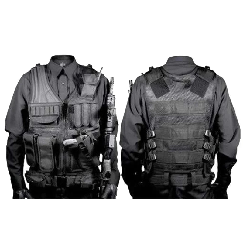 2022 Tactical Equipment Military Molle Vest Hunting Armor Vest Army Gear Airsoft Paintball Combat Protective Vest For CS Wargame