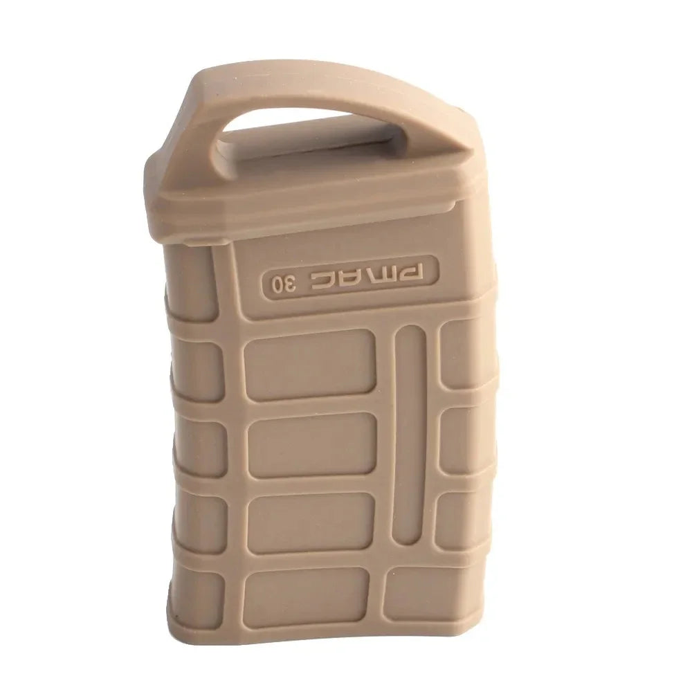 M4 M16 Fast Magazine Holster Tactical Rubber Case 5.56 Mag Anti-slip Protective Sleeve Cover Airsoft Gun Cartridge Hunting Gear